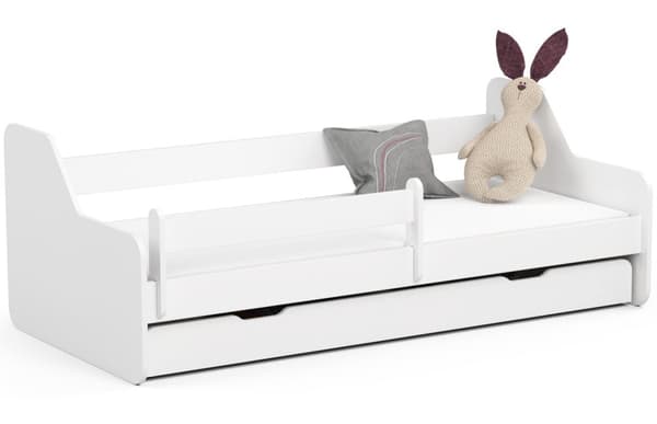 Lägg barn ACTIV 180x80 Vit + Madrass