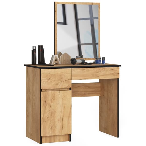 Sminkbord med spegel CLP P-2/SL VÄNSTER DÄLJ CRAFT