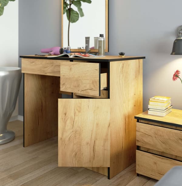 KOSMETIKBORD MED SPEJL P-2/SL 500x600 HØJRE DÆMP CRAFT