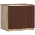 Miniatyrbillede 1 af 7: SKABSFORLÆNGELSE S60 STAR DÅB SONOMA/WENGE
