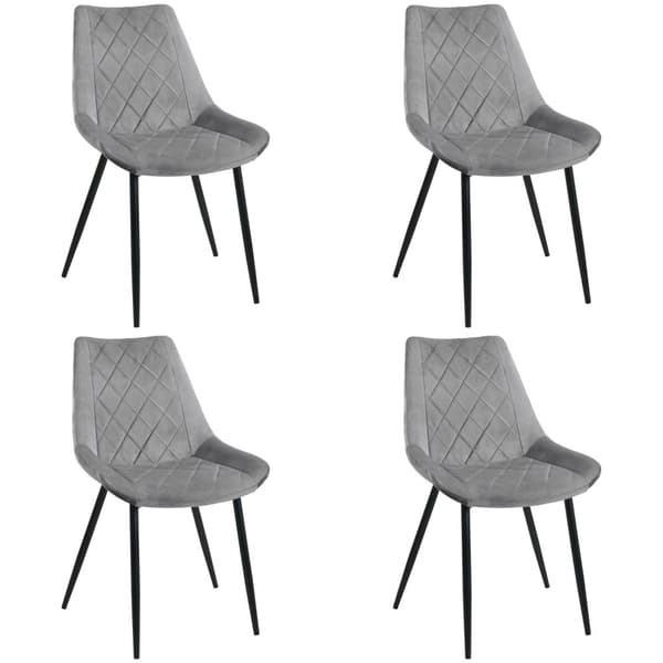 4x STOL SJ.0488 GRÅ