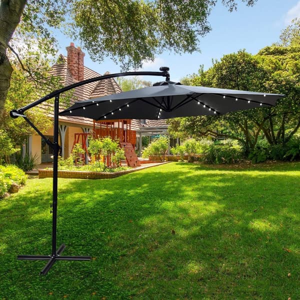 PARASOL HAVE MILIN MØRKEGRÅ