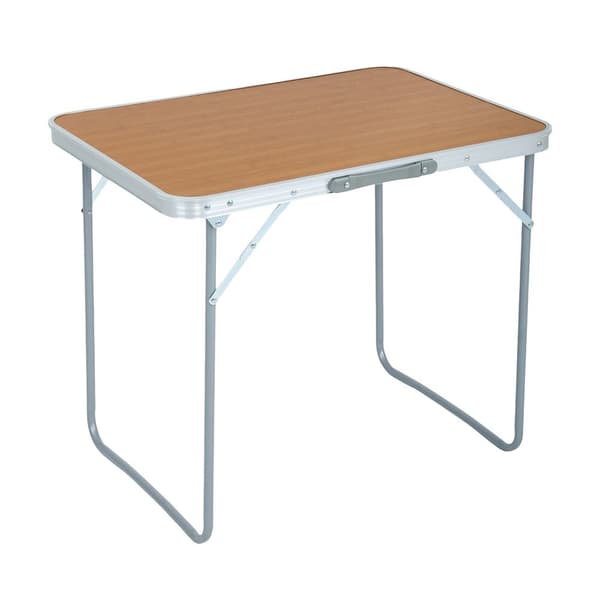 Sammenklappeligt campingbord ARES 70x50 cm Træ