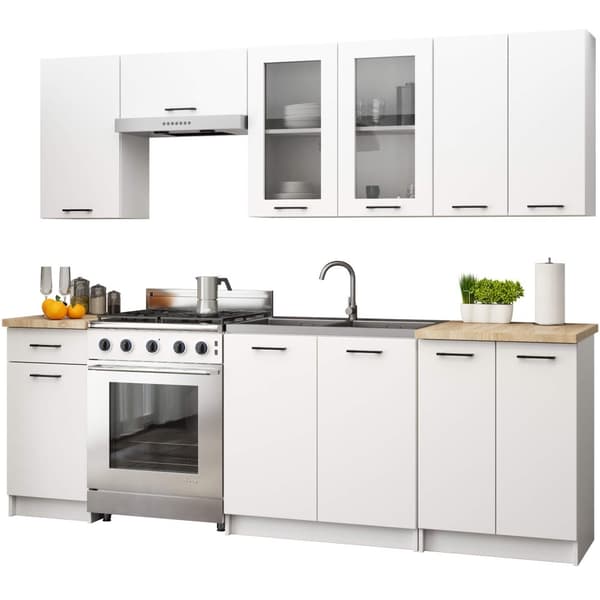 Skab OLIWIA Vitrine W80 H720