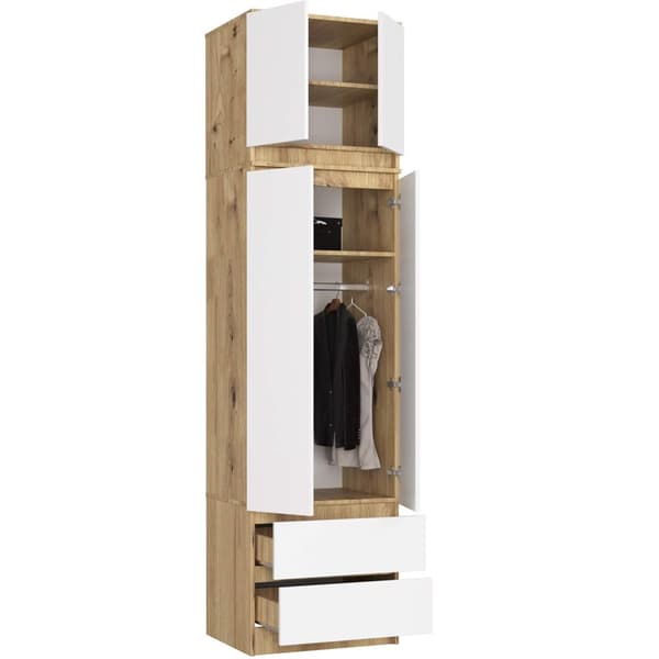 OVERSKAB TIL SKAB S60 STAR DÅB ARTISAN / HVID