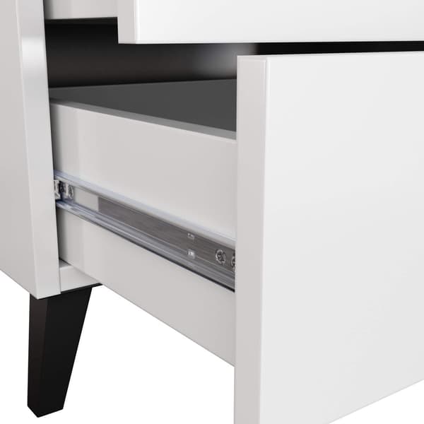 KOMMODE MOBI K-04 HVID SORT