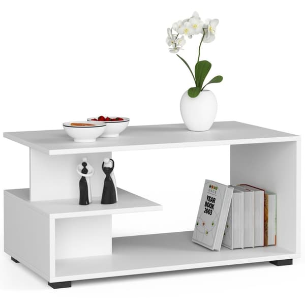 KAFFEBORD PIN VIT