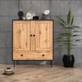 Miniatyrbillede 3 af 4: Komoda szafka w stylu loft kolor dąb wotan salon