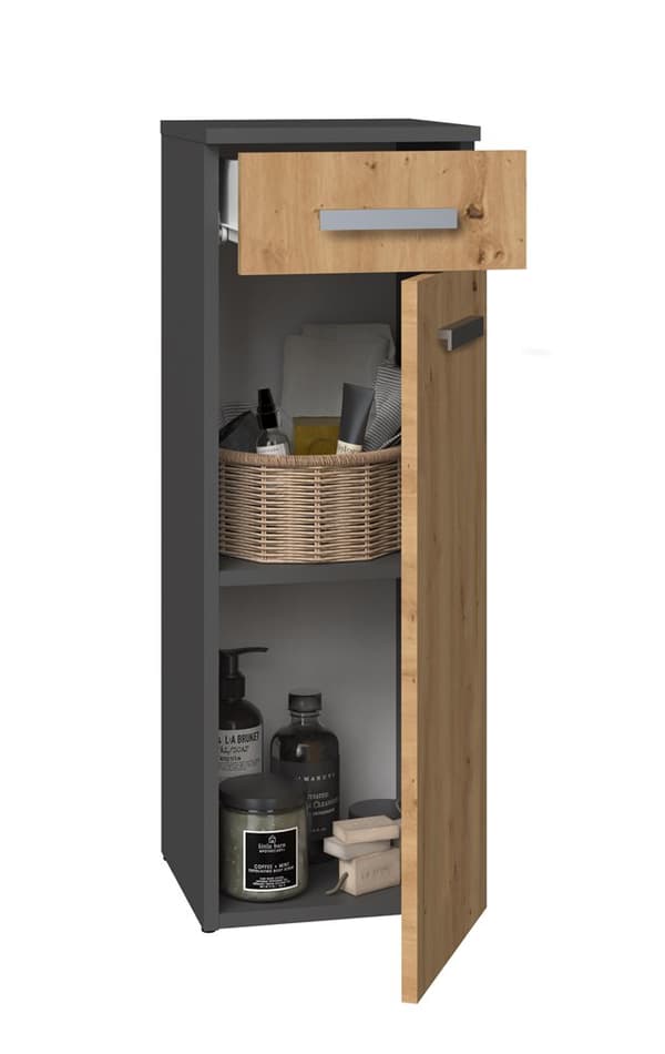 Kylpyhuonepylväs Nel V DS ANTHRACITE ARTISAN