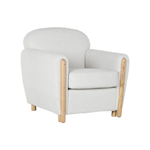 Nojatuoli Home ESPRIT Valkoinen 81 x 78 x 82 cm