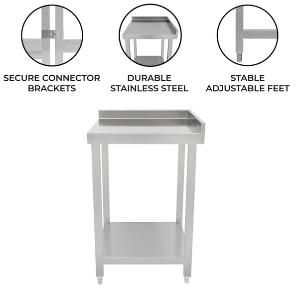 Cocktailstationer: Modulär enhet eller set med isbrunn och arbetsstation | Rostfritt stål | Alternativ med Tap and Speed ​​​​Rail | Stänkskydd | Juste