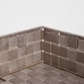 Pikkukuva 5 / 8: SORAN beige-säilytyskorisarja, 3 kpl 28x28x10 cm / 26x13x9 cm - 2 kpl.