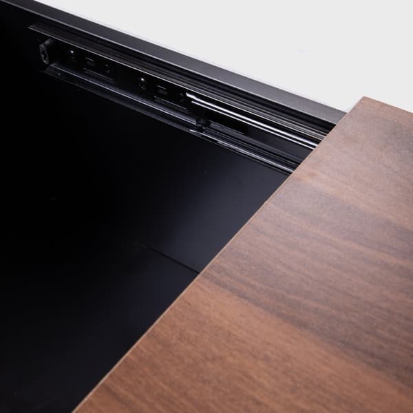 Soffbord | ANZABI | med lyfttopp brun | 105x50,5x43,5cm | 712067