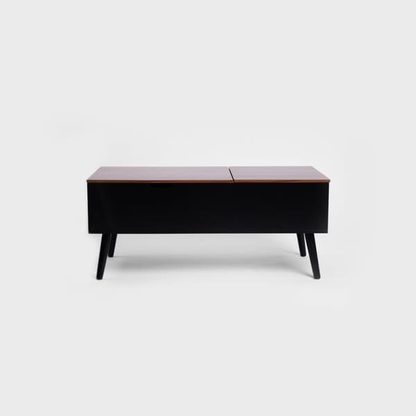 Soffbord | ANZABI | med lyfttopp brun | 105x50,5x43,5cm | 712067