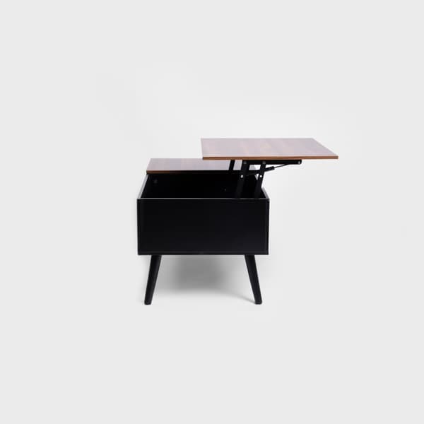 Soffbord | ANZABI | med lyfttopp brun | 105x50,5x43,5cm | 712067