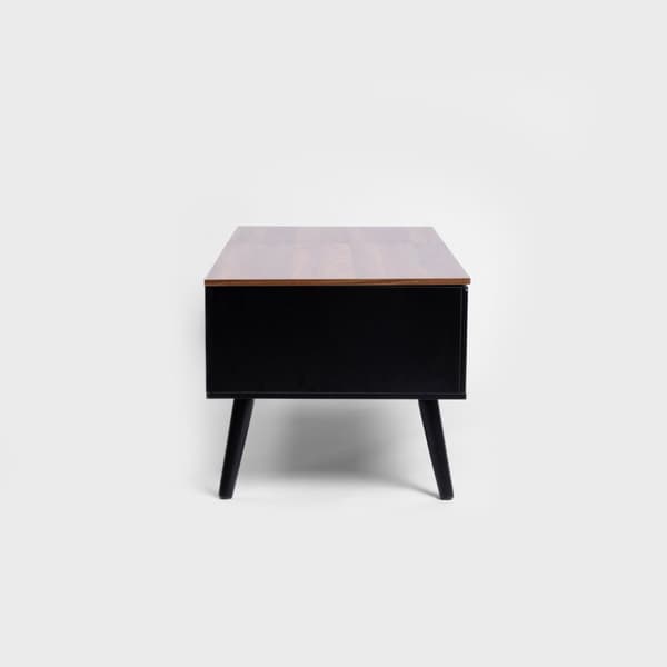 Soffbord | ANZABI | med lyfttopp brun | 105x50,5x43,5cm | 712067
