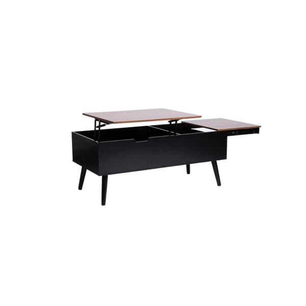 Soffbord | ANZABI | med lyfttopp brun | 105x50,5x43,5cm | 712067