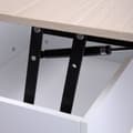 Miniatyrbillede 8 af 11: Sofabord | ANZABI | med løfteplade hvid | 105x50,5x43,5cm | 712050