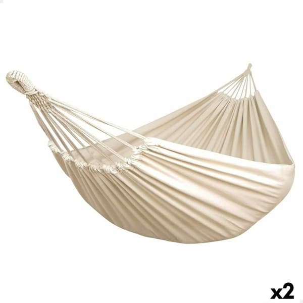 Riippumatto Aktive Beige 220 x 150 cm (2 osaa)