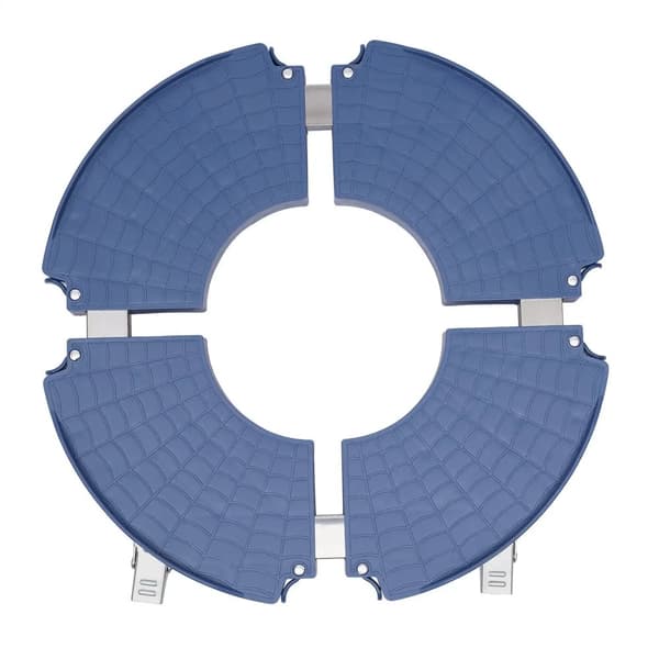 Flytbar plantevogn, høj belastningskapacitet, justerbar diameter,Blå