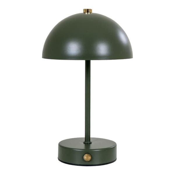 Lampe, Holt LED Bordlampe, 16,5x25 cm, Grøn