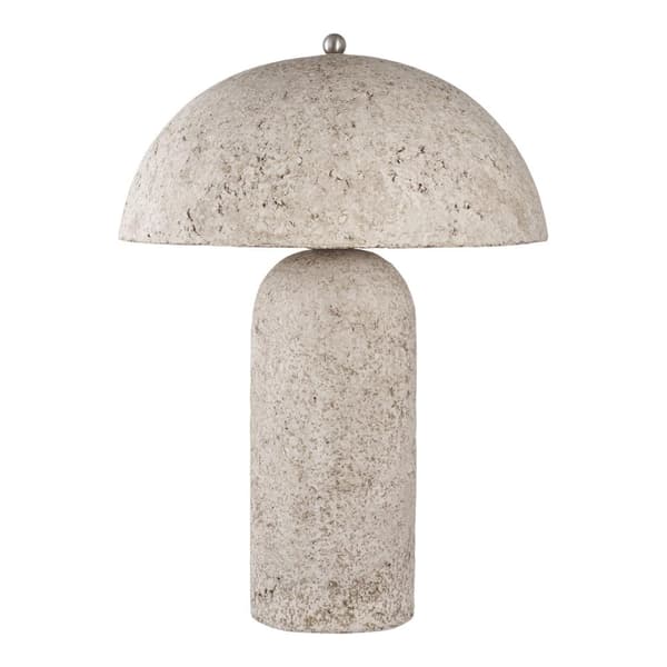 Lampe, Astley Bordlampe, 36,5x49,5 cm, Grå