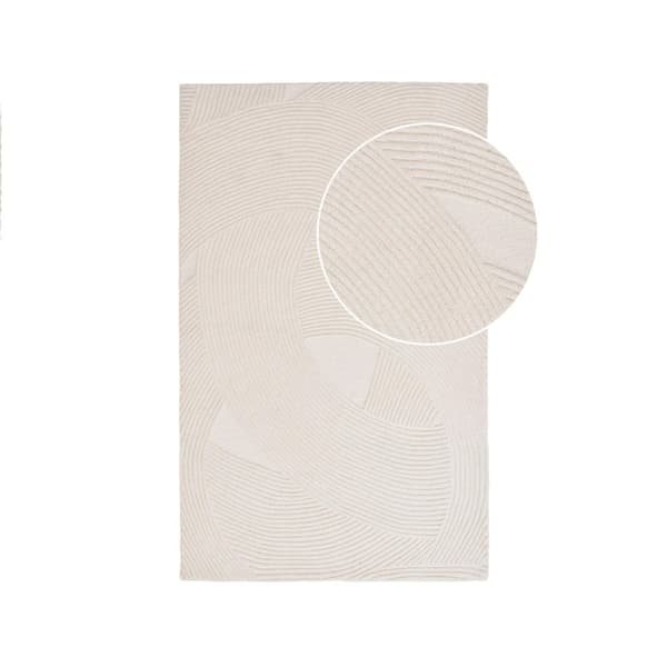 Tæppe, Pune, 160x230 cm, Elfenben