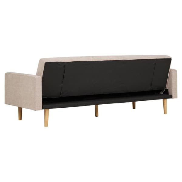 Bäddsoffa, Kells, 208x78 cm, Mörk Sand