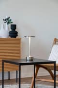 Miniatyrbild 5 av 6: Bordslampa, Lyneham LED, 13x28.5 cm, Silver