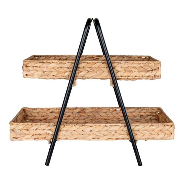 Bricka, Alfaro, 42x23x43.5 cm, Svart