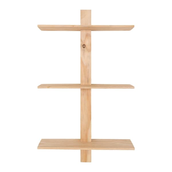 Hylde, Almelo Hylde Væg, 50x15x83 cm, Naturtræ
