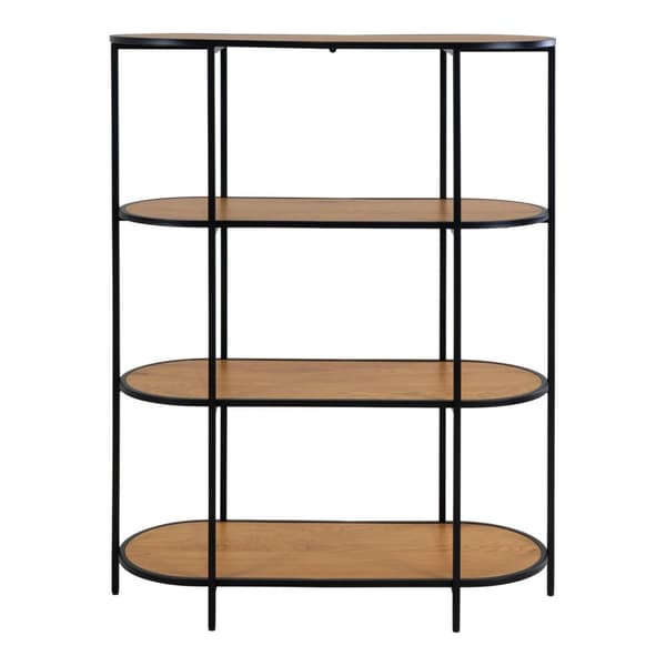 Hylde, Vita Oval, 85x36x111 cm, Naturfarvet