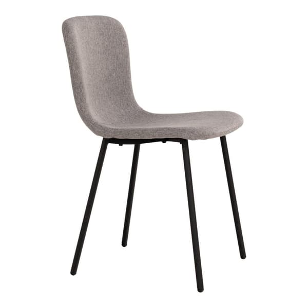 Matstol, Halden, 52,5x44,5x76,5 cm, Grå