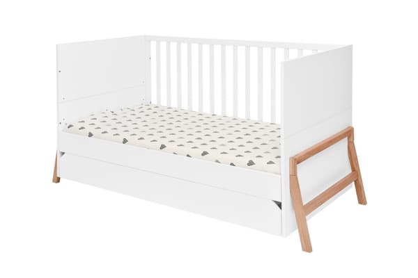 Bellamy – Lotta snö barnsäng/juniorsäng 70x140 – Färg: Snö