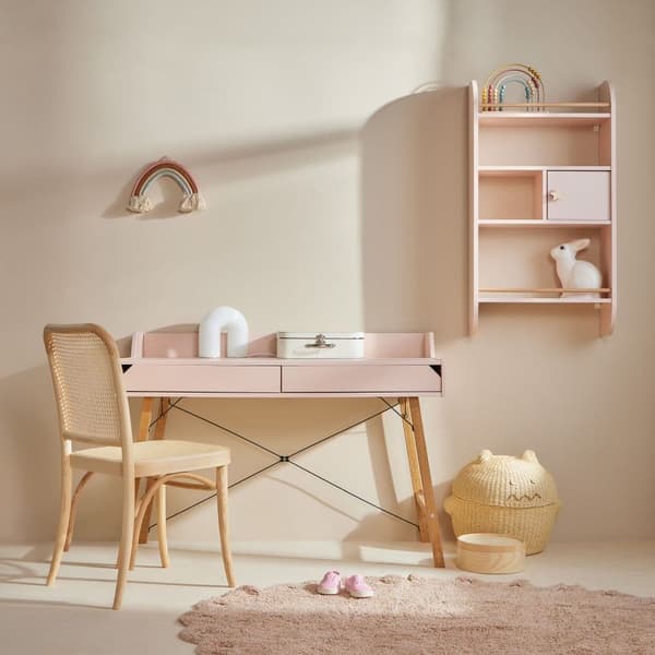 Lotta skrivbord solnedgång