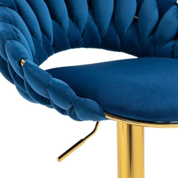 Säädettävä baarijakkara, FARVISO sininen elegantti loft