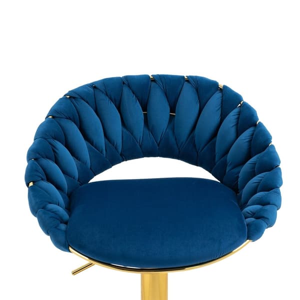 Säädettävä baarijakkara, FARVISO sininen elegantti loft