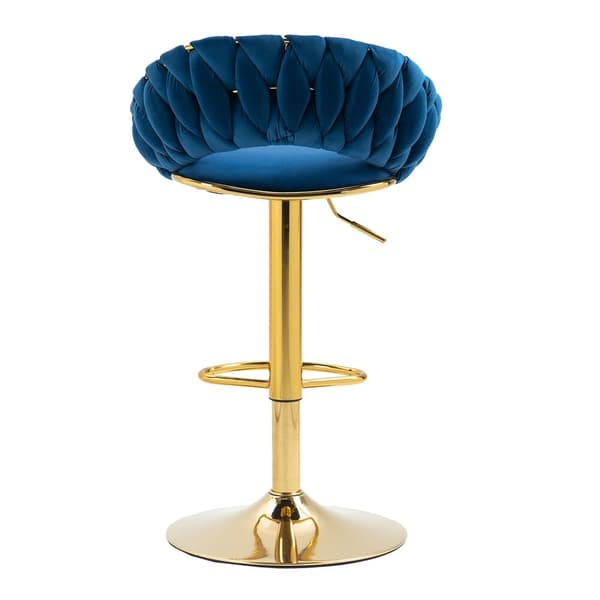 Säädettävä baarijakkara, FARVISO sininen elegantti loft