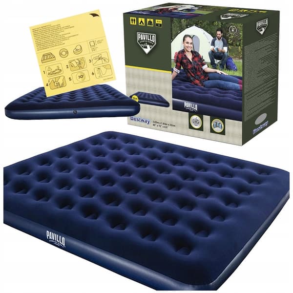 Luftmadrass Classic King 203 x 183 x 22 cm #67004