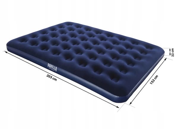 Luftmadrass Classic Plush 203 x 152 cm #67003