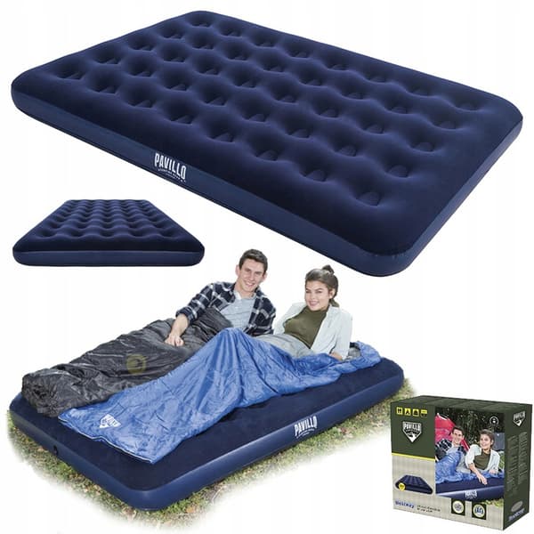Luftmadrass Classic Plush 203 x 152 cm #67003