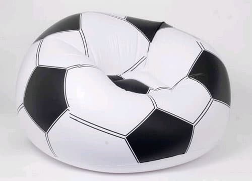 Uppblåsbar supporterstol - fotboll #75010