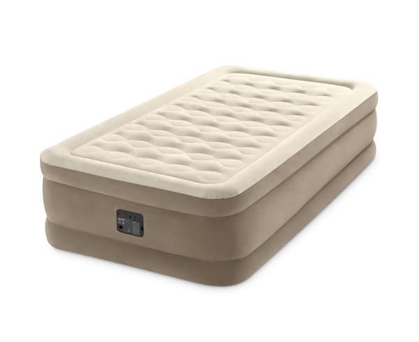 Luftmadrass Ultra Plush Twin 191 x 99 x 46 cm med inbyggd kompressor #64426