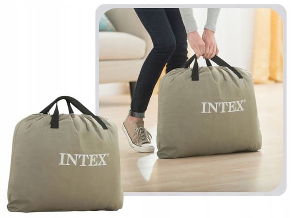 Luftmadras Ultra Plush Queen 203 x 152 x 46 cm med indbygget kompressor #64428