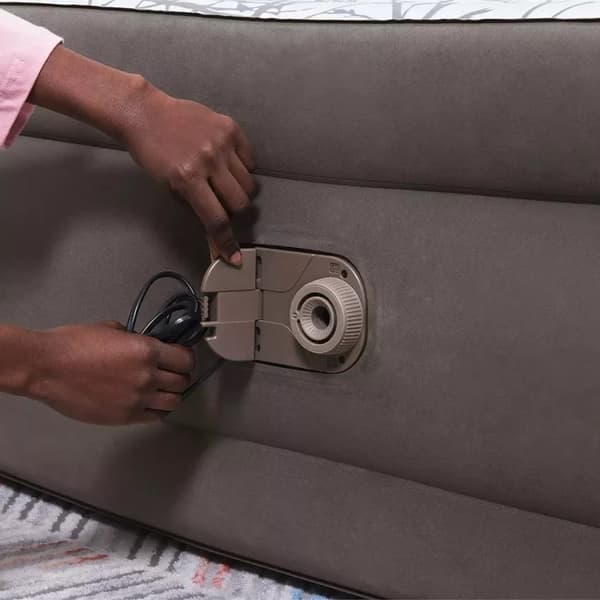 AirBed Top Cushify Madras 203 x 152 x 46 cm med indbygget kompressor #67486