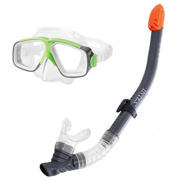 Intex 2-delt dykkersett silikon Aqua Sport