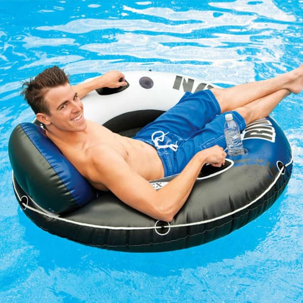 Intex flytematte dobbel lounge 198x160 cm 56897EU