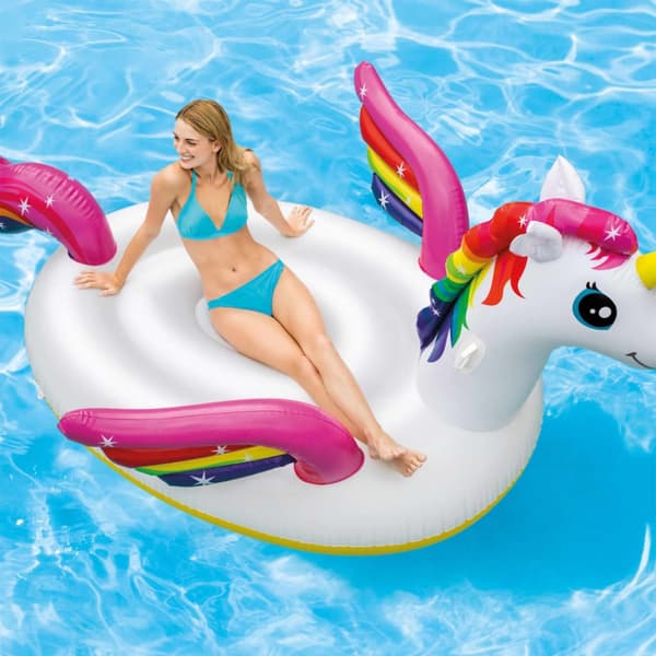 Intex luftmadrass Mega Swan Island 56287EU