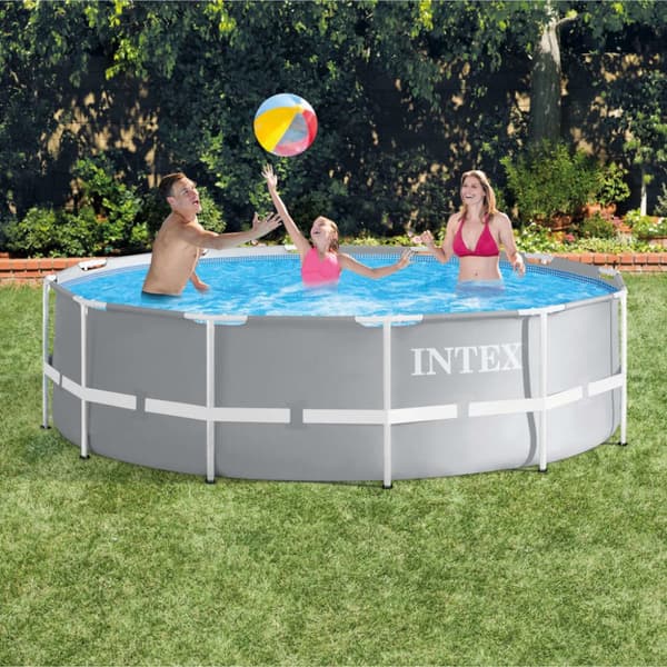 Intex Premium PureSpa Nackstöd 28x23x17 cm skumvitt