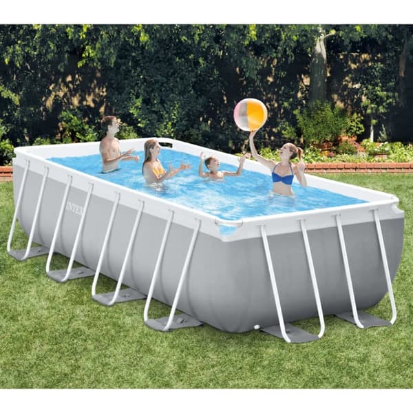 Intex Prism Frame swimmingpoolsæt oval 503x274x122 cm 26796